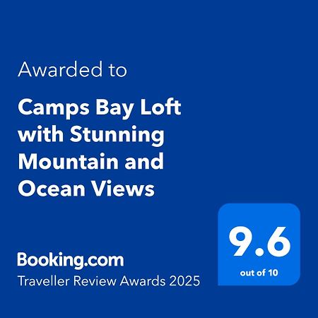 Camps Bay Loft With Stunning Mountain And Ocean Views Apartment Cape Town Luaran gambar